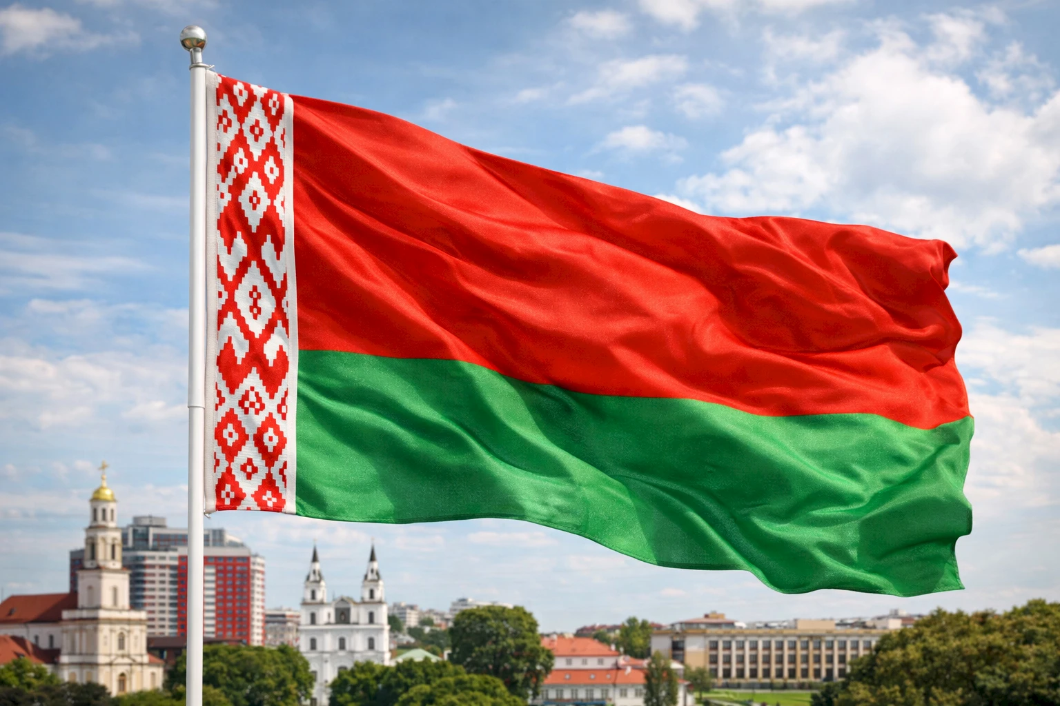 Государственный флаг Республики Беларусь
