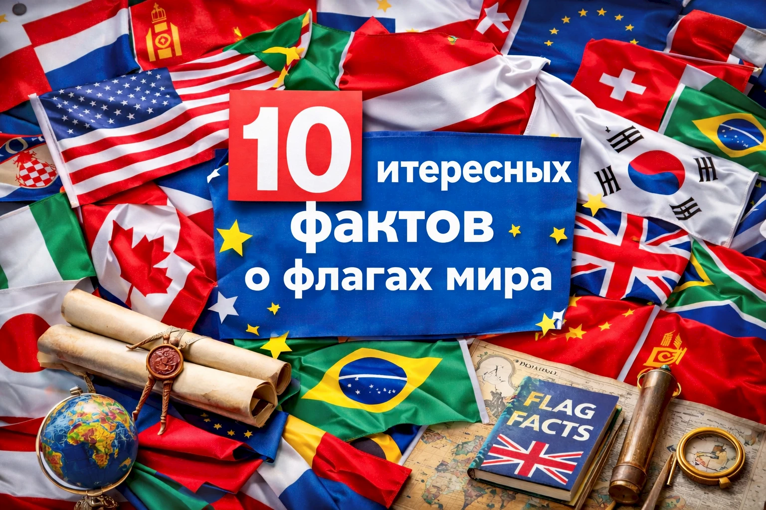 10 интересных фактов о флагах мира
